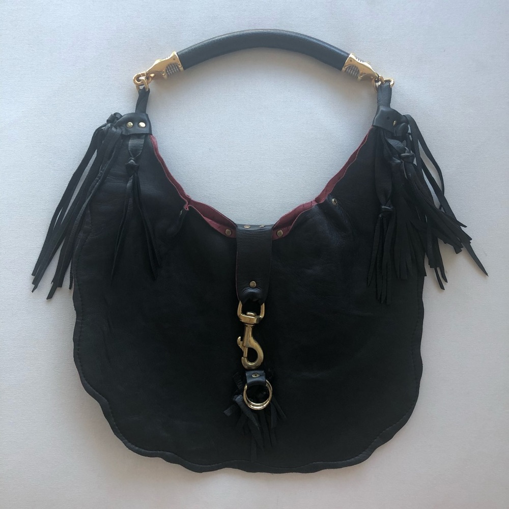 Finnish Designer Leather Hobo Bag
